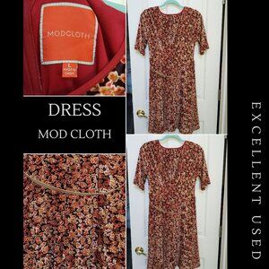 EUC - Mod Cloth Dress sz L